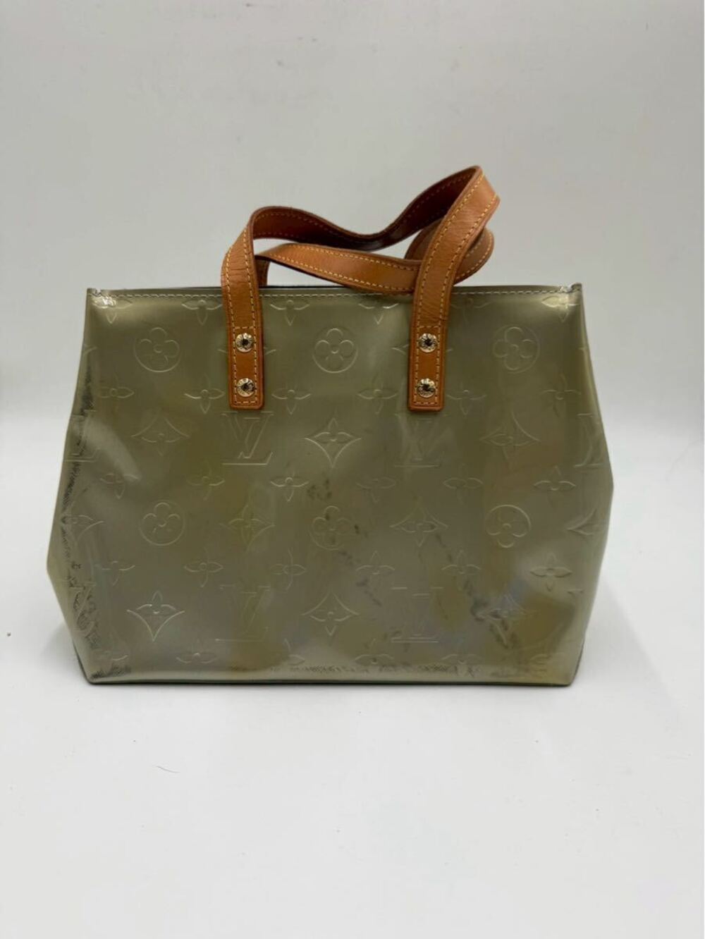 Louis Vuitton Handbag Monogram Lead Vernis Brown